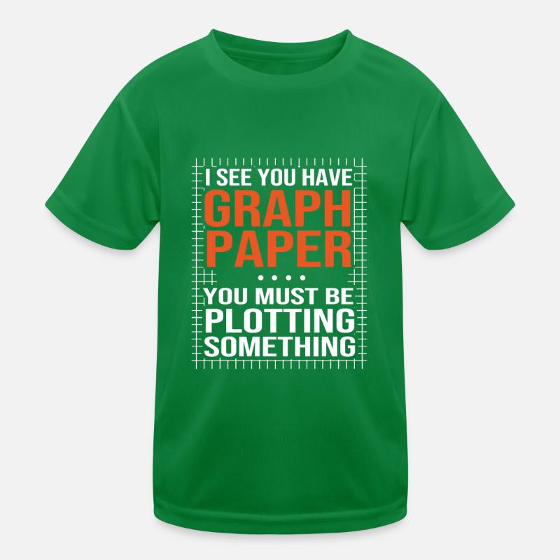 Mathematics Kids Functional T-Shirt