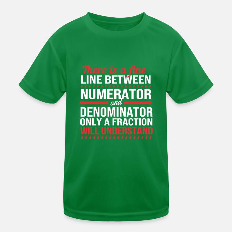 Mathematik Kinder Funktions-T-Shirt