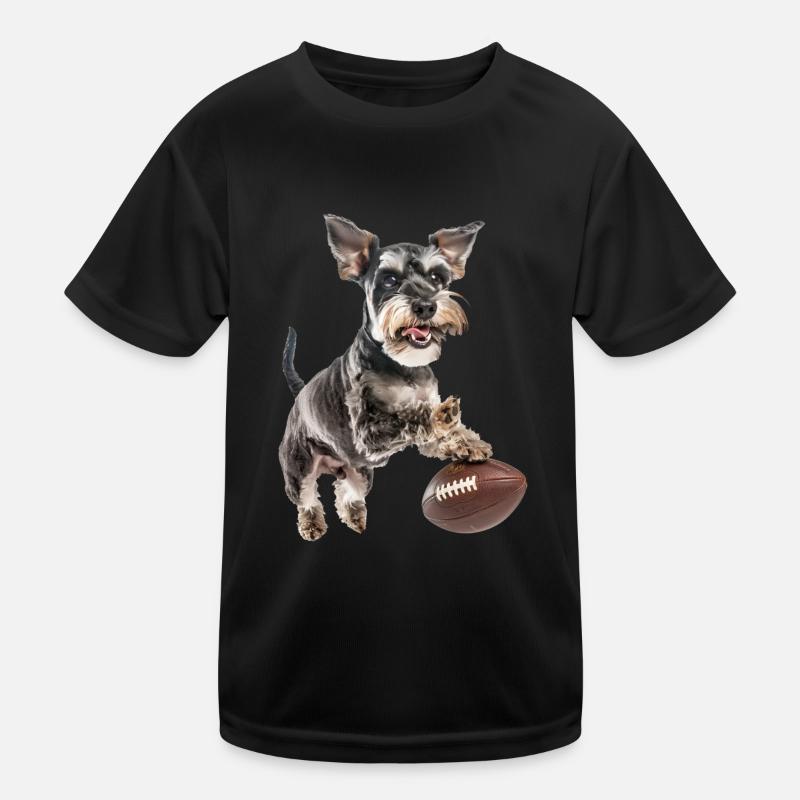 Schnauzer nain T-shirt sport Enfant