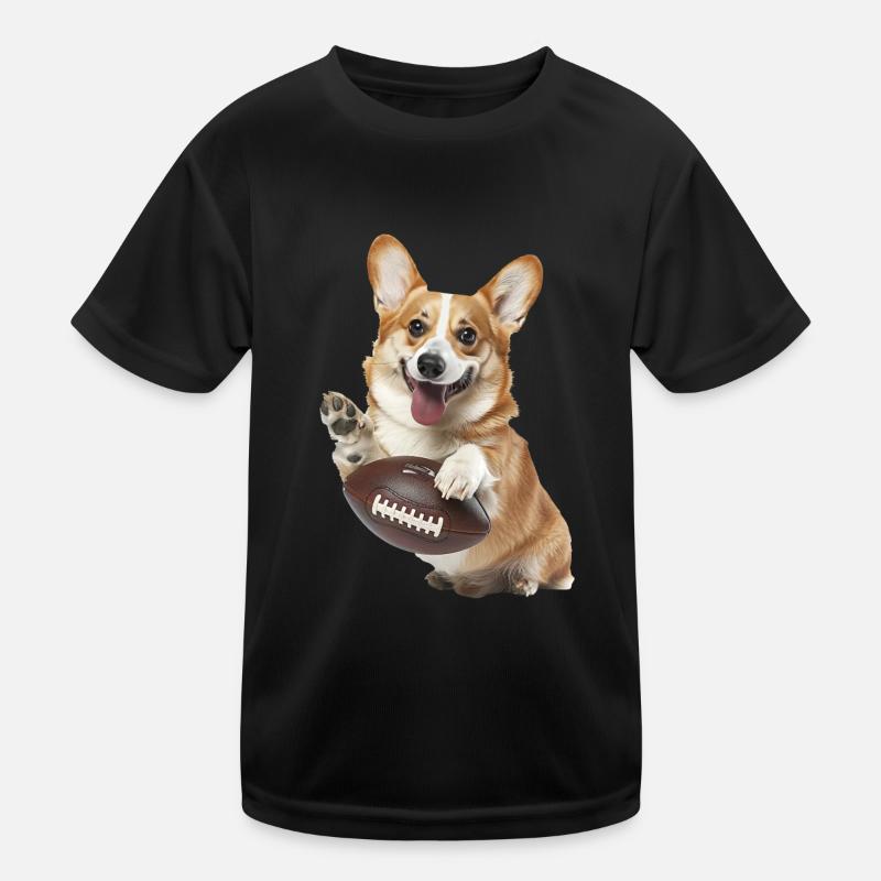 Pitbull Corgi américain T-shirt sport Enfant