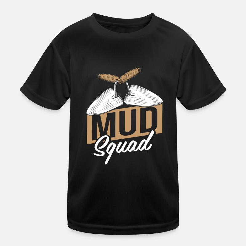 Plasterer Squad Kids Functional T-Shirt
