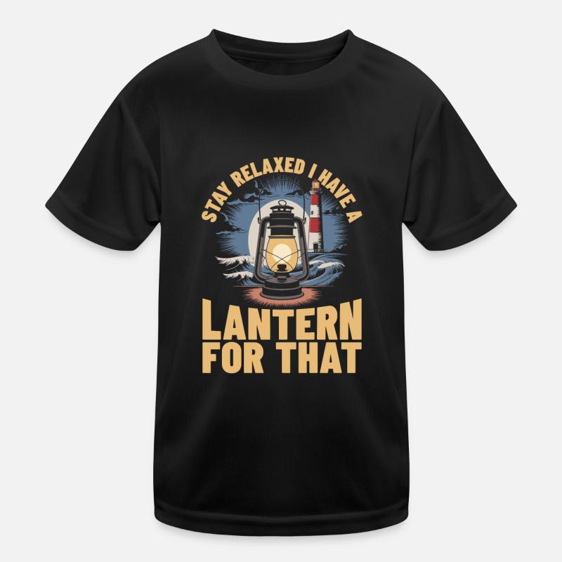 Leuchtturmwärter Kinder Funktions-T-Shirt