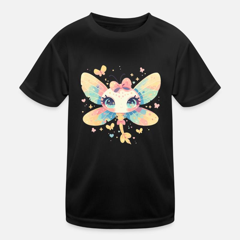 Libellen Libelle Kinder Funktions-T-Shirt