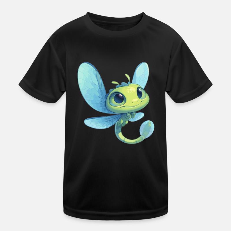Libellen Libelle Kinder Funktions-T-Shirt