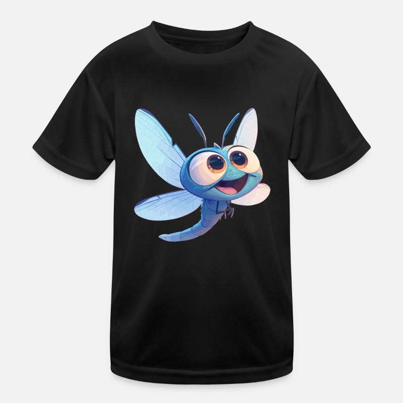 Libellen Libelle Kinder Funktions-T-Shirt