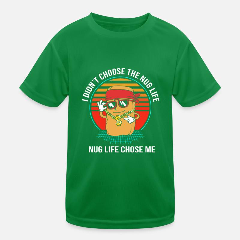 Nuggets de poulet T-shirt sport Enfant