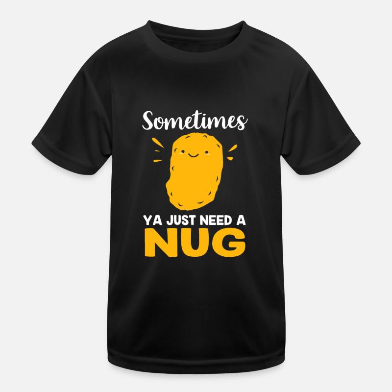 Chicken Nuggets Kinder Funktions-T-Shirt