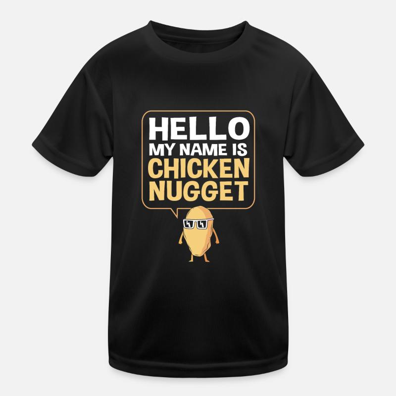 Chicken Nuggets Kinder Funktions-T-Shirt