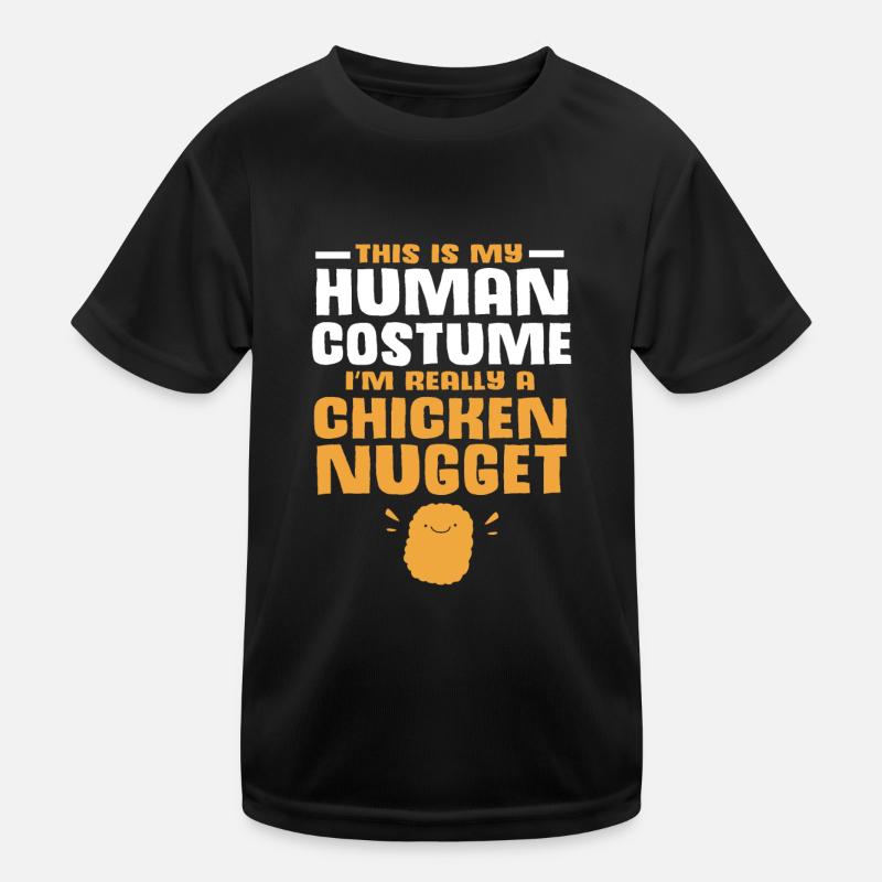 Chicken Nuggets Kinder Funktions-T-Shirt