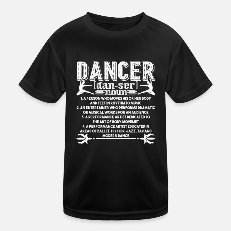 Dancer Definition Kids Functional T-Shirt
