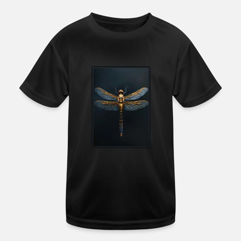 Libellen Libelle Kinder Funktions-T-Shirt