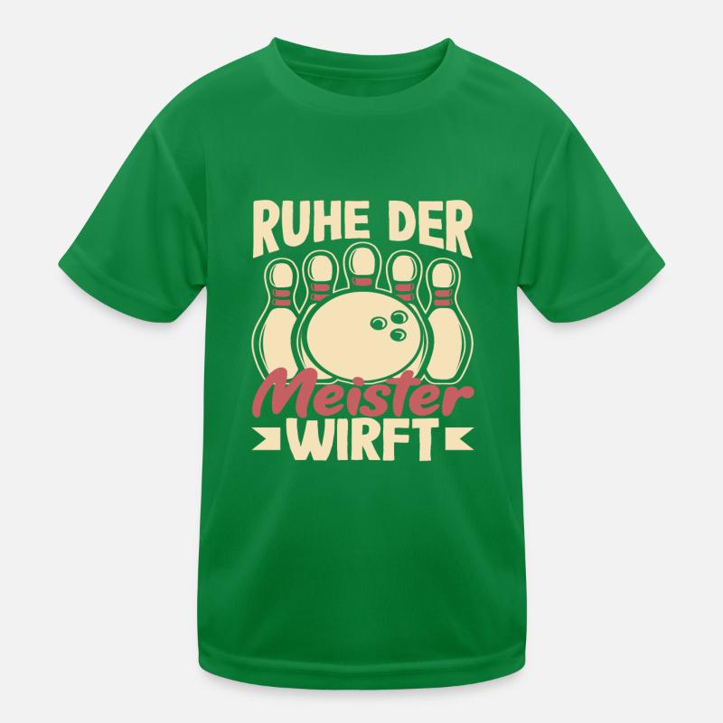 Silence Le maître lance Skittles Fun T-shirt sport Enfant