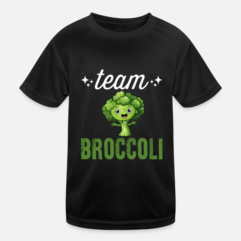 Team Broccoli Kids Functional T-Shirt