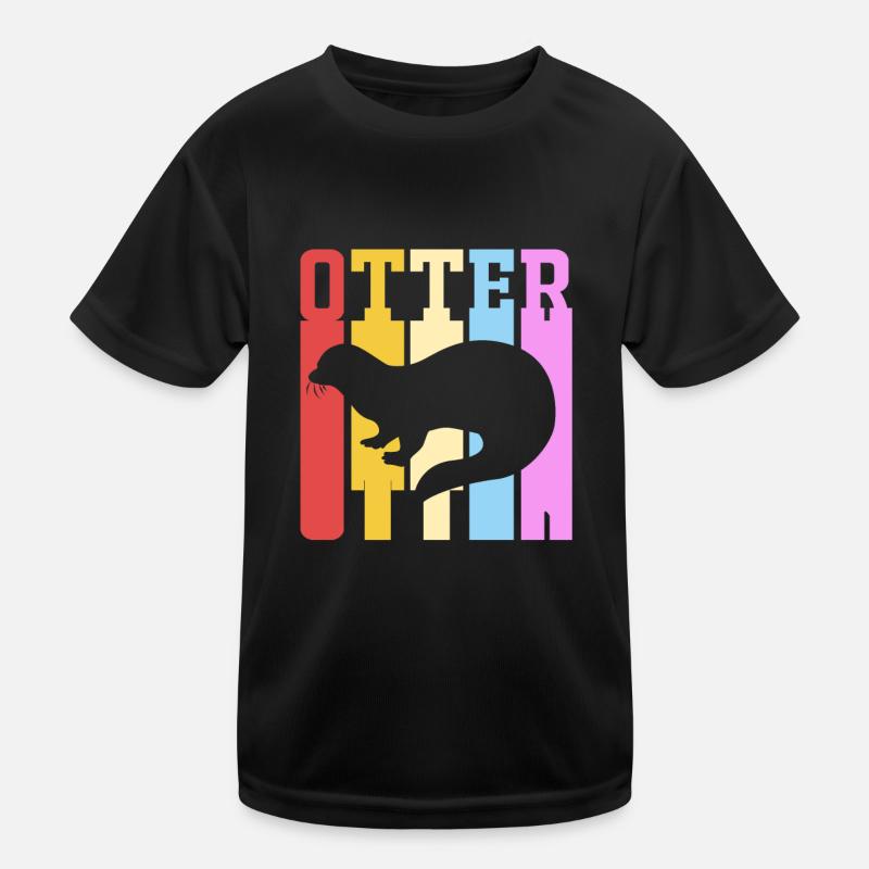 Otter Kinder Funktions-T-Shirt