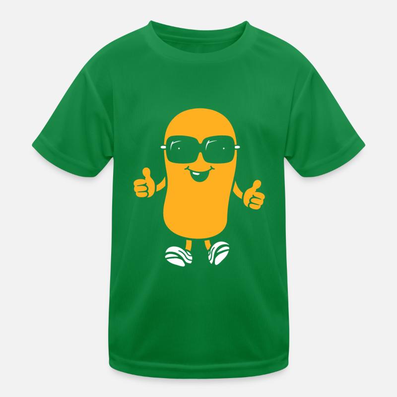 Erdnuss Kinder Funktions-T-Shirt