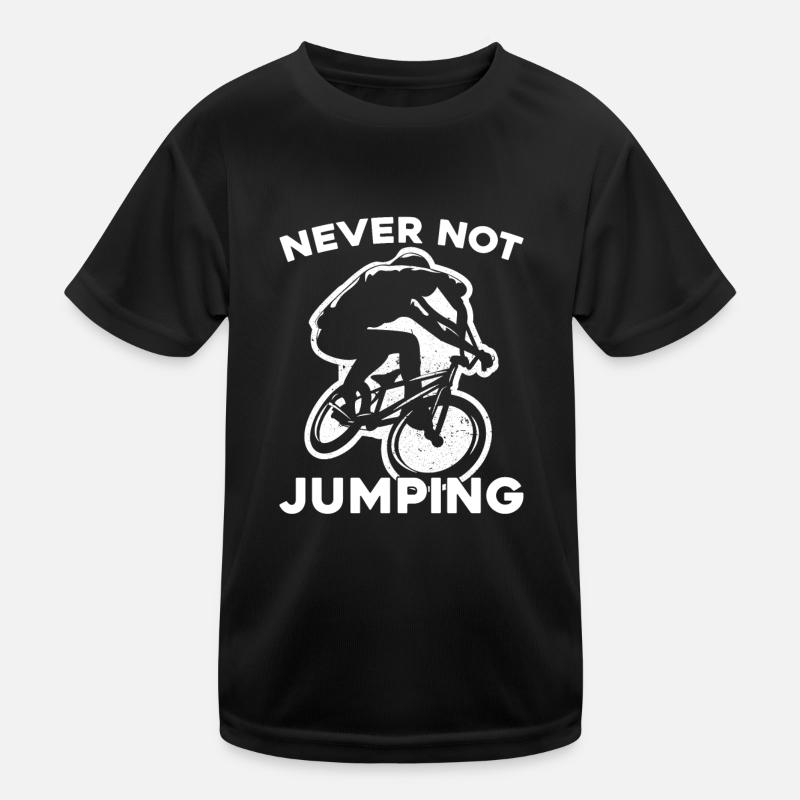 Bmx Bmx Biker Kinder Funktions-T-Shirt