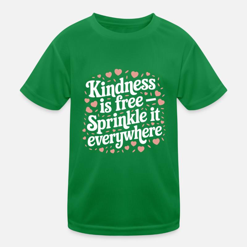 Intelligence émotionnelle Empathie Défenseur de la pleine conscience T-shirt sport Enfant