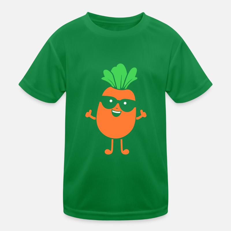 Karotte Kinder Funktions-T-Shirt