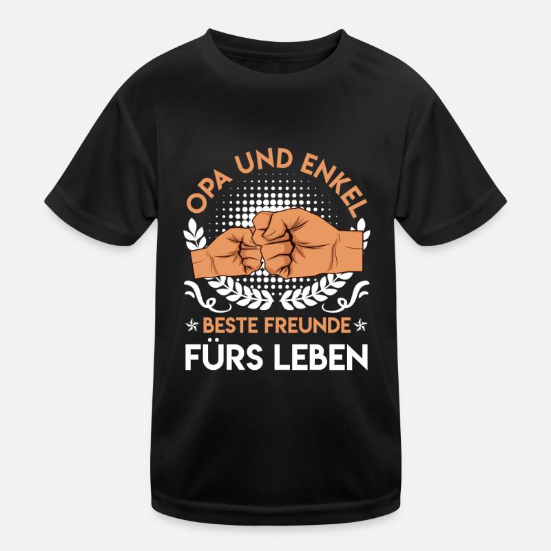 OPA UND ENKEL BESTE FREUNDE FÜRS LEBEN Opi Kinder Funktions-T-Shirt