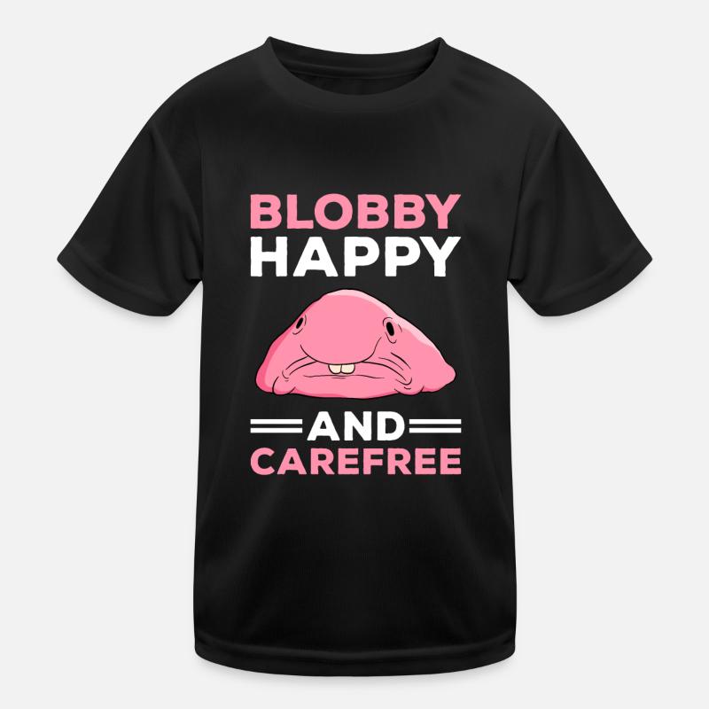 Drôle de poisson Blobfish mignon T-shirt sport Enfant