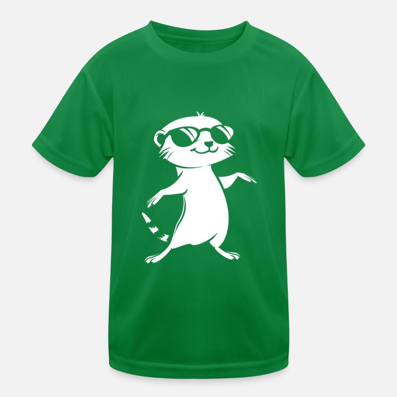 Erdmännchen Kinder Funktions-T-Shirt