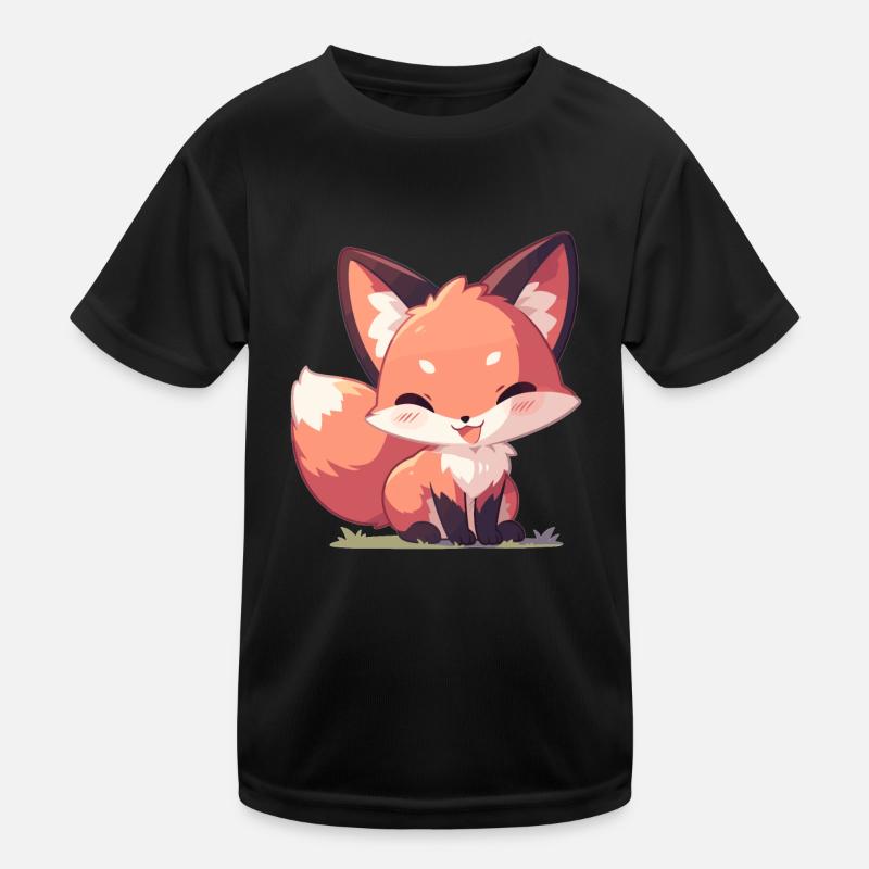 Foxes Fox Kids Functional T-Shirt