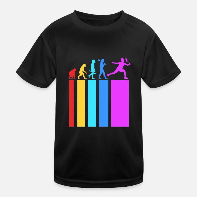 Badminton Kinder Funktions-T-Shirt