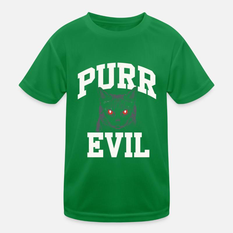 Cat Lover, Dark Humor, Naughty, Kids Functional T-Shirt