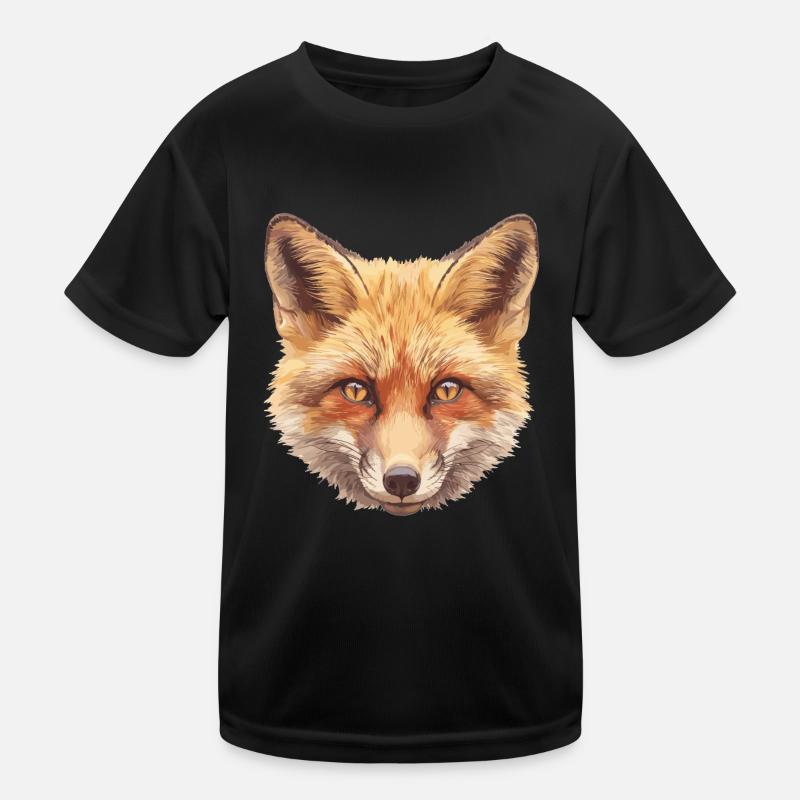 Foxes Fox Kids Functional T-Shirt