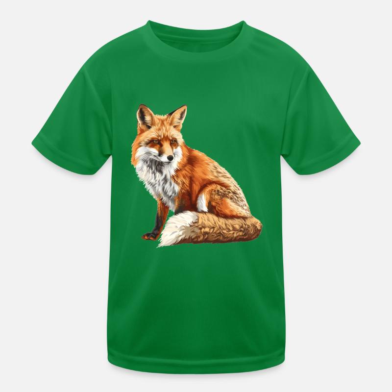 Füchse Fuchs Kinder Funktions-T-Shirt