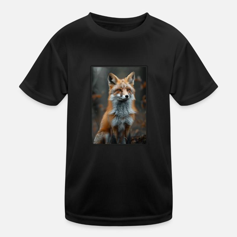 Foxes Fox Kids Functional T-Shirt