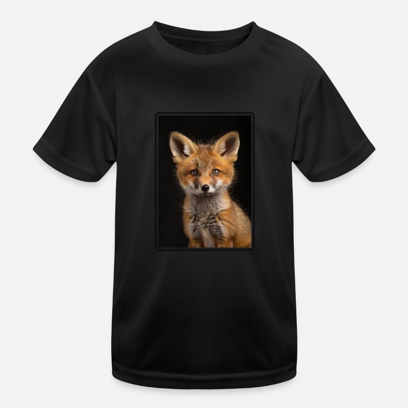 Foxes Fox Kids Functional T-Shirt