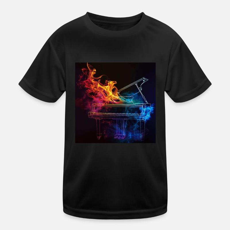 Piano Kids Functional T-Shirt