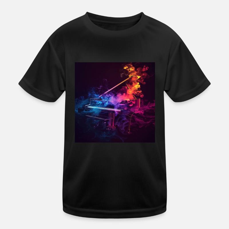Piano Kids Functional T-Shirt