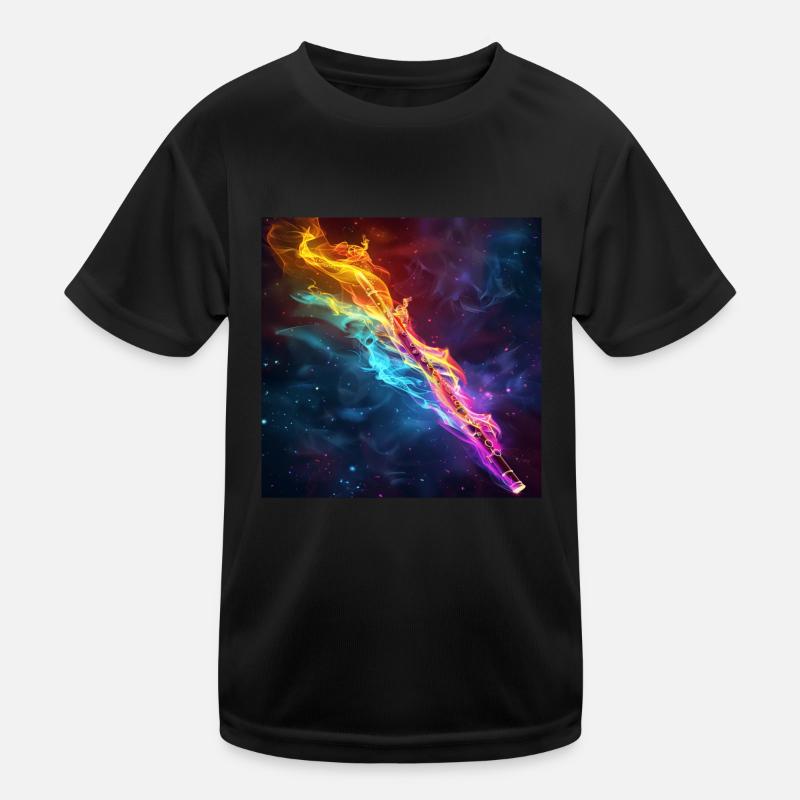 Flûte traversière T-shirt sport Enfant