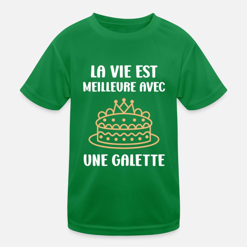 Pfannkuchen Kinder Funktions-T-Shirt