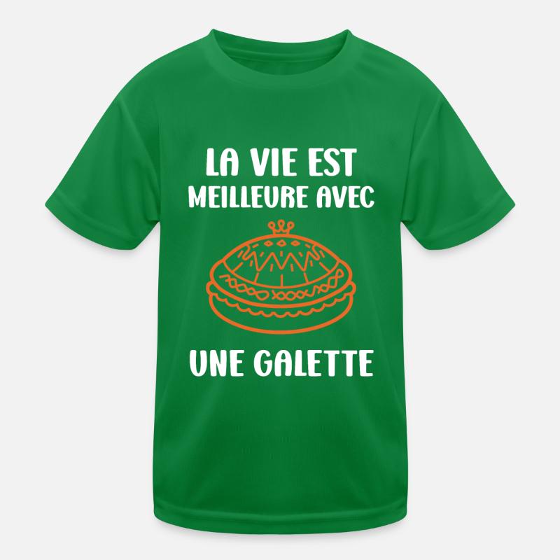 Panqueque Camiseta funcional para niños