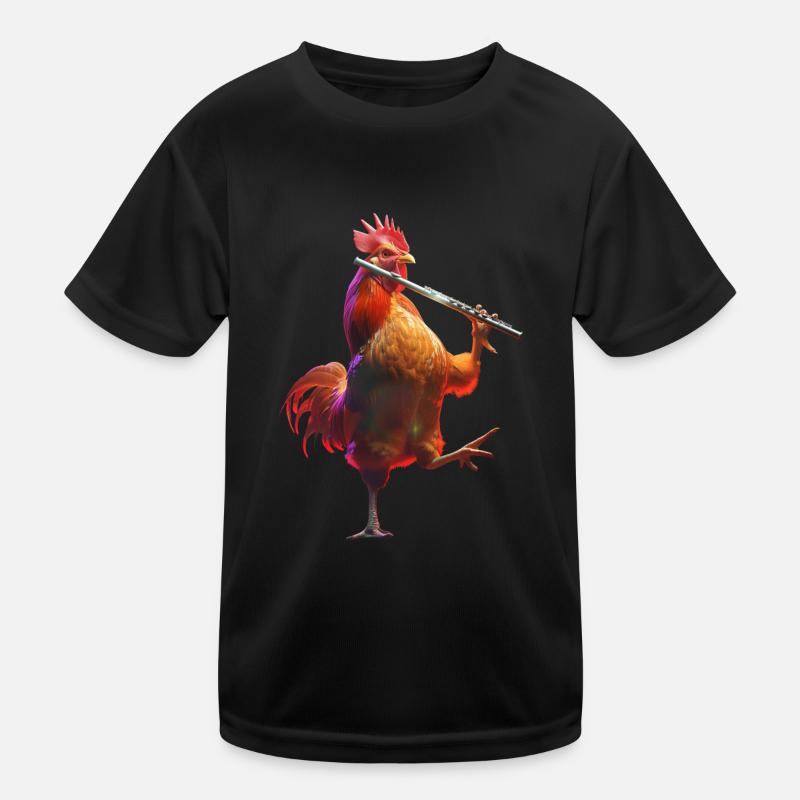 Flûte de coq T-shirt sport Enfant