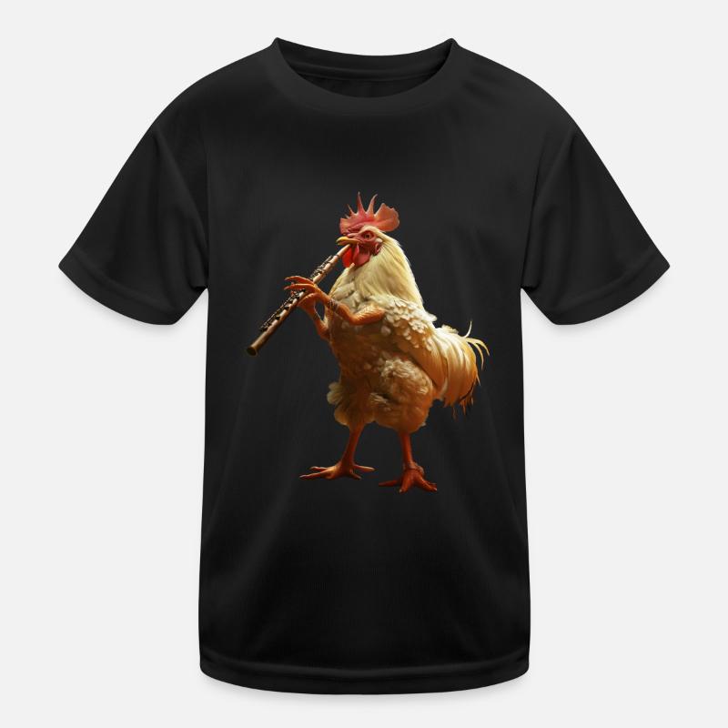 Flûte de coq T-shirt sport Enfant