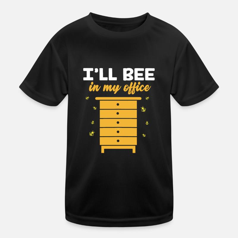 Imker Kinder Funktions-T-Shirt
