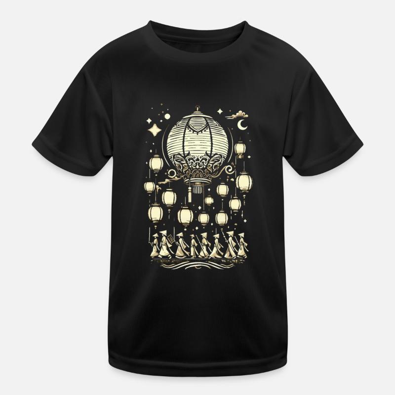 Lantern parade, lantern Kids Functional T-Shirt