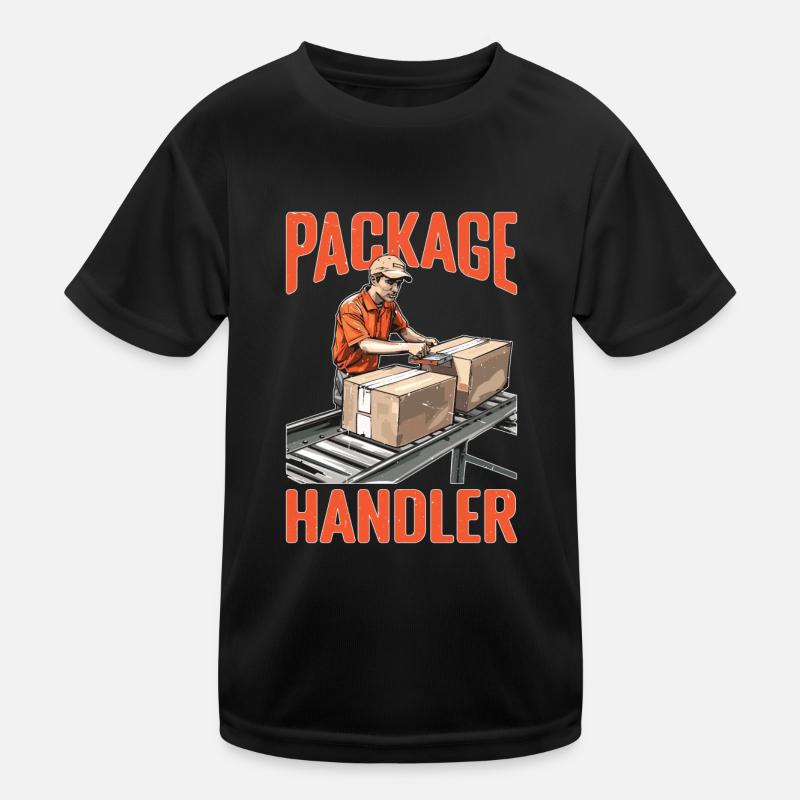 Package Handler 5 Kinder Funktions-T-Shirt