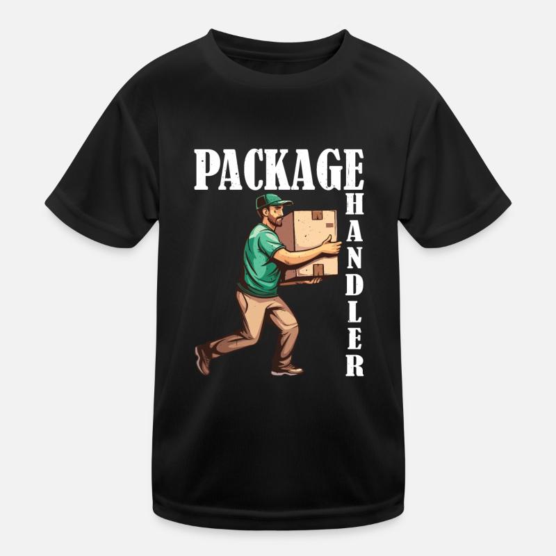 Package Handler 6 Kinder Funktions-T-Shirt