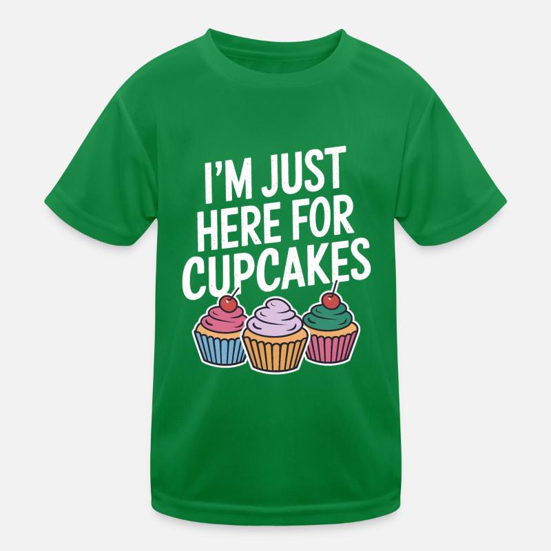 Cupcake Spruch Cupcakes Lustiges Cupcake Geschenk Kinder Funktions-T-Shirt