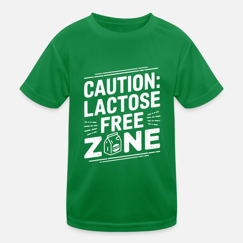 Lactose intolerance Lactose intolerant Kids Functional T-Shirt