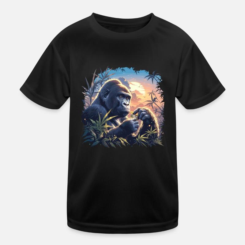 Gorillas Gorilla Kids Functional T-Shirt