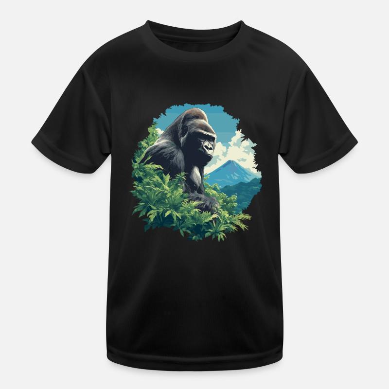 Gorillas Gorilla Kids Functional T-Shirt