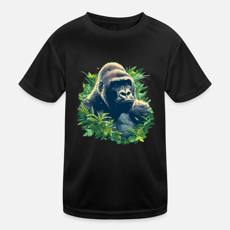 Gorillas Gorilla Kids Functional T-Shirt