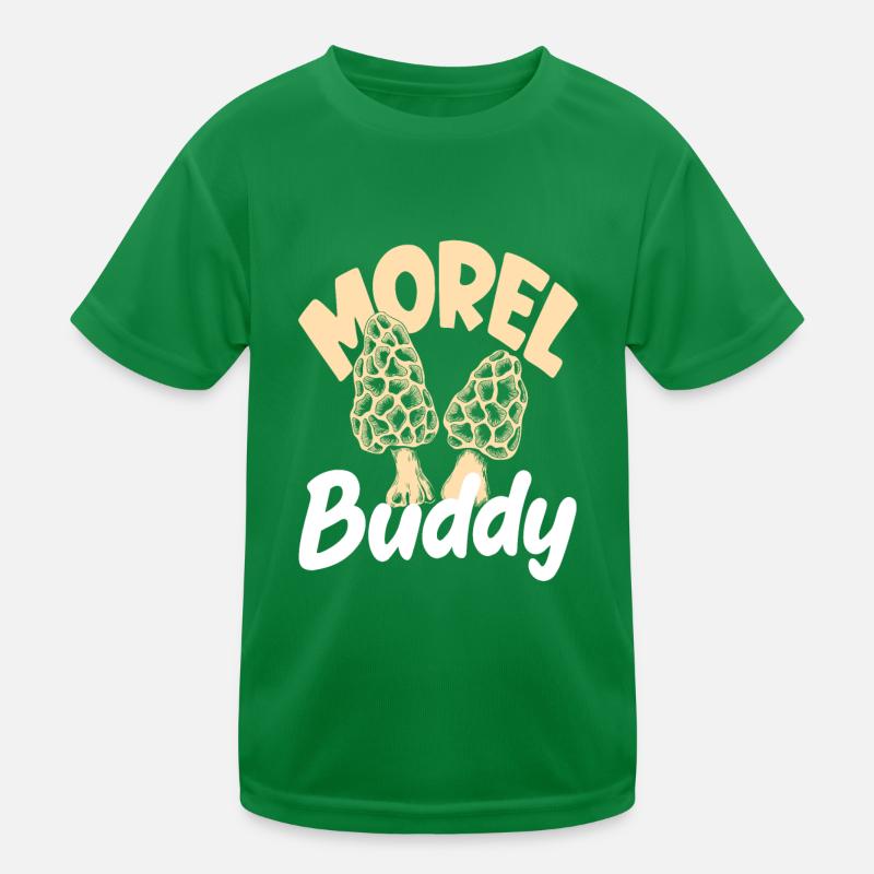 Cueillette de champignons Ami des morilles Buddy T-shirt sport Enfant