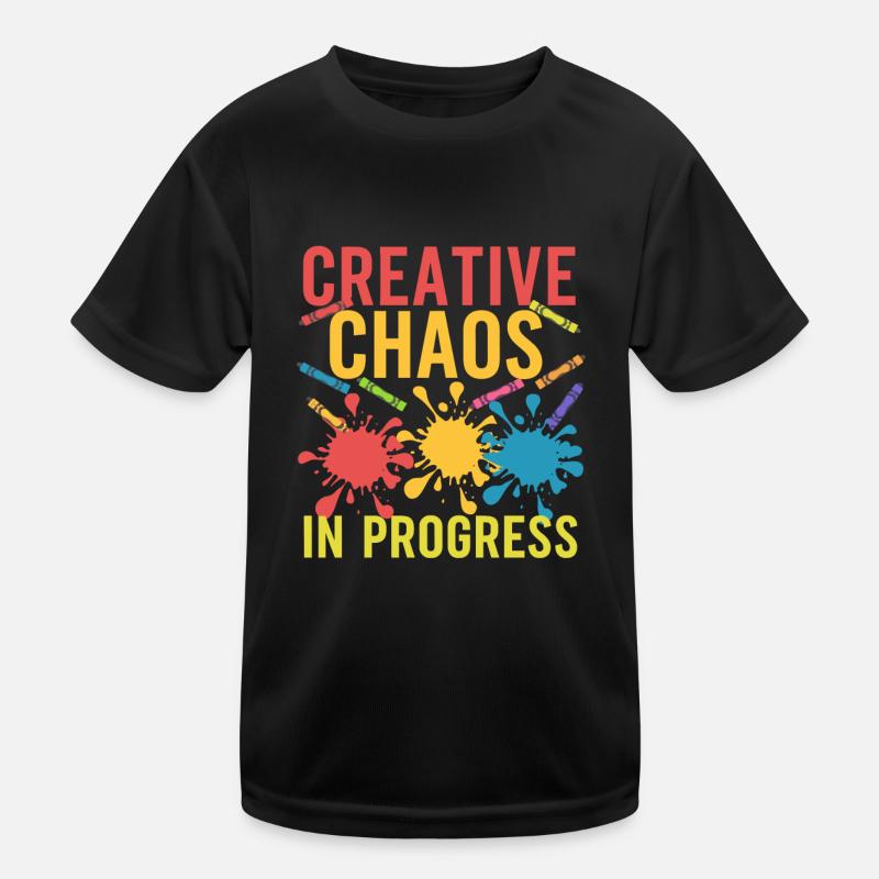 Crafts with children diy projects and funny ones Kids Functional T-Shirt
